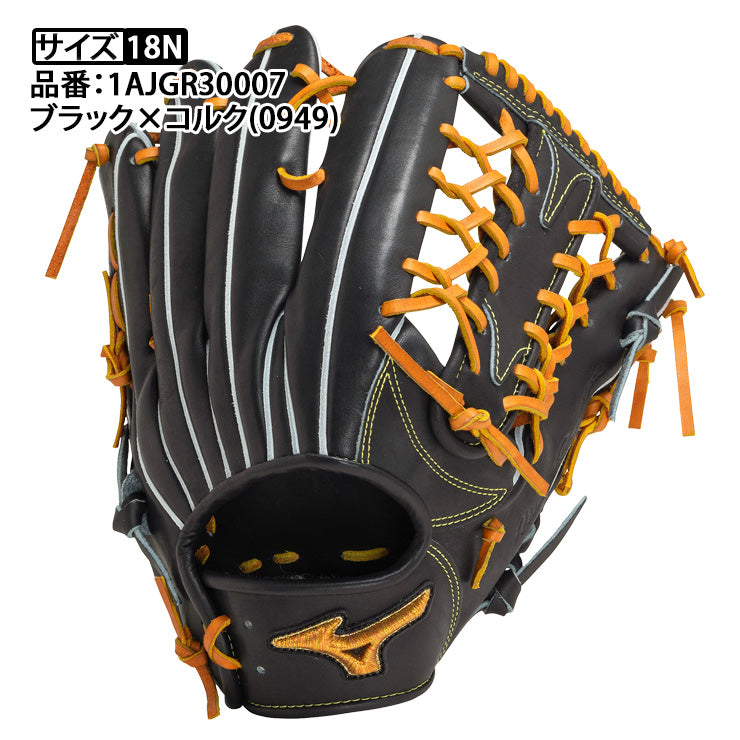 2024モデル】ミズノプロ クラシック 軟式 グローブ グラブ 外野手用 MIZUNO PRO Classic サイズ18N ブラック×コ –  Baseball Park STAND IN 公式サイト