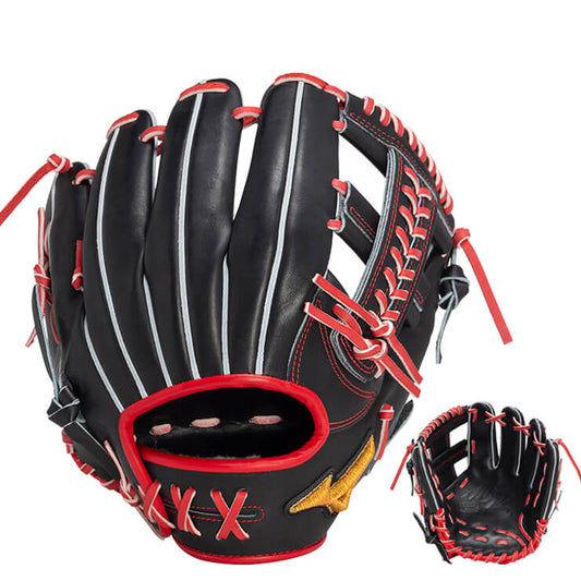 【平裏刺繍1円】2025モデル ミズノプロ 限定 軟式 グローブ グラブ 内野手用 右投げ用 紅林モデル サイズ9 Crafted Edition 1AJGR32023 BSSショップ限定 軟式野球 大人 一般 草野球 軟式グローブ 軟式グラブ mizuno pro