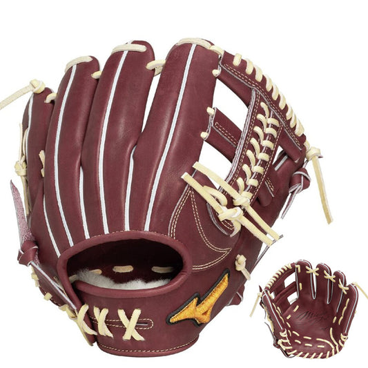 【平裏刺繍1円】2025モデル ミズノプロ 限定 軟式 グローブ グラブ 内野手用 右投げ用 紅林モデル サイズ9 Crafted Edition 学生野球対応 1AJGR33023 BSSショップ限定 軟式野球 大人 一般 中学生 中学軟式 高校軟式 草野球 軟式グローブ 軟式グラブ mizuno pro