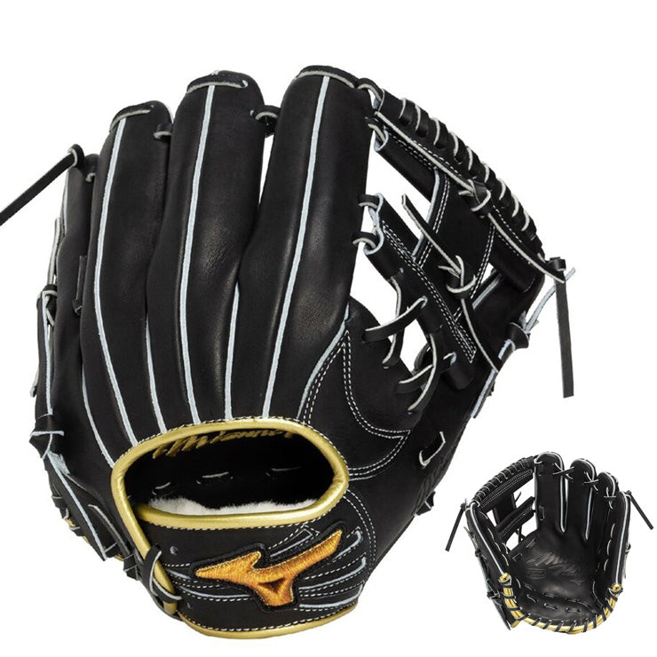 【平裏刺繍1円】2026モデル ミズノプロ 限定 軟式 グローブ グラブ 内野手用 右投げ用 長岡モデル サイズ10 Crafted Edition 学生野球対応 1AJGR34043 BSSショップ限定 軟式野球 大人 一般 草野球 軟式グローブ 軟式グラブ mizuno pro