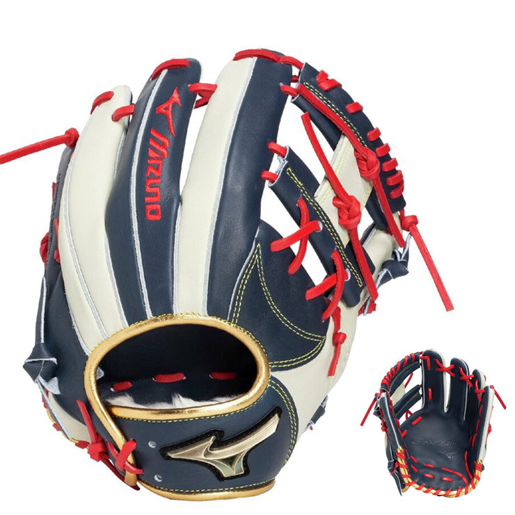 【2026モデル】ミズノ グローバルエリート 限定 軟式 グローブ グラブ 内野手用 右投げ用 サイズ9 勝色コレクション 大人 一般 1AJGR34303 カラーグラブ 軟式グローブ 軟式グラブ 草野球 軟式野球 mizuno global elite