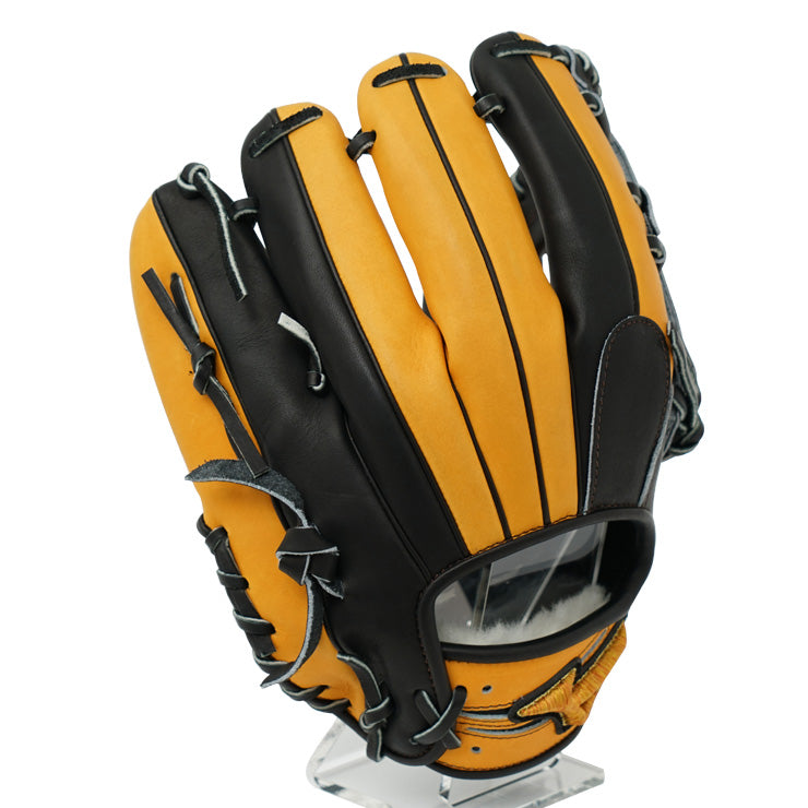 MIZUNO Puro order 軟式グローブ　黒xオレンジ　ジャイアンツ 楽天市場】野球 ミズノ 軟式グローブ ミズノプロ オーダーグラブ 内野F