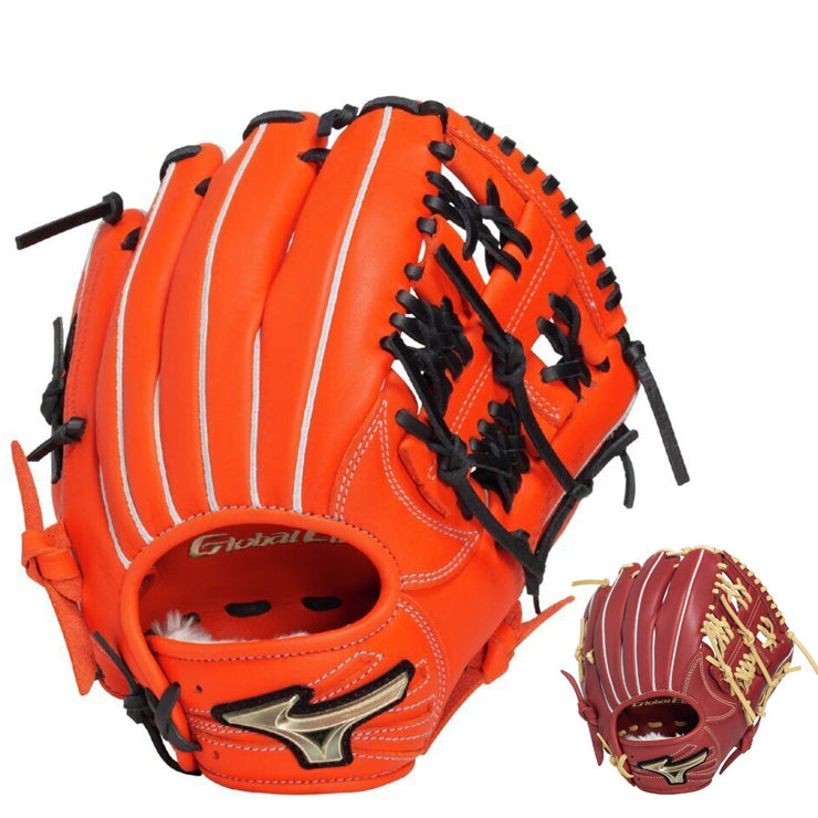 【2025モデル】ミズノ 少年軟式 内野手用 グローブ グラブ 村上モデル サイズM グローバルエリート 右投げ用 少年野球 1AJGY33103 Mモデル ブランドアンバサダー 軟式グローブ 軟式グラブ 学童野球 小学生 こども 子供 キッズ Jr ジュニア mizuno