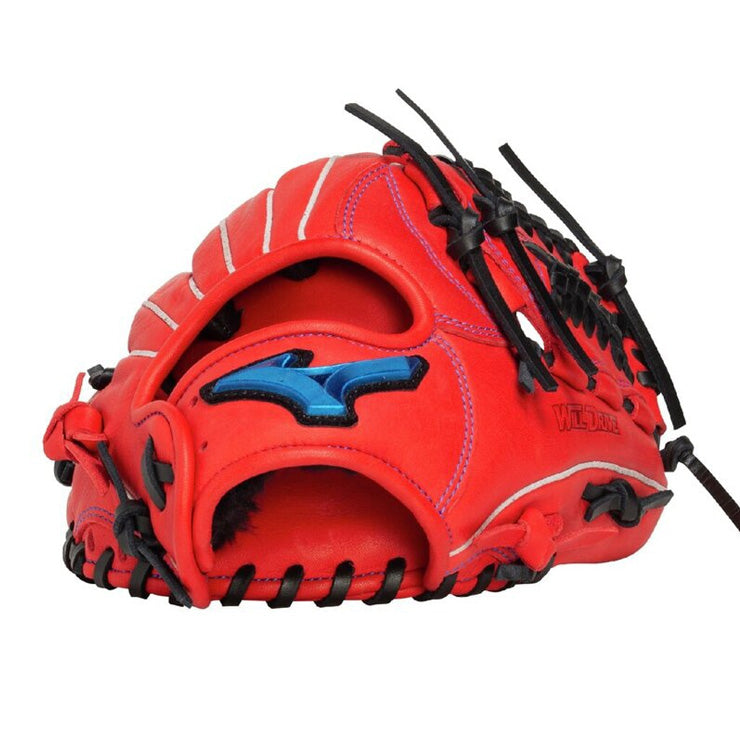 【2025モデル】ミズノ 少年軟式 グローブ グラブ オールラウンド用 右投げ用 サイズSS ウィルドライブ ブルー 限定スペック 少年野球 1AJGY33400 小さい 右利き用 軟式グローブ 軟式グラブ 小学生 低学年 こども 子供 キッズ Jr ジュニア mizuno