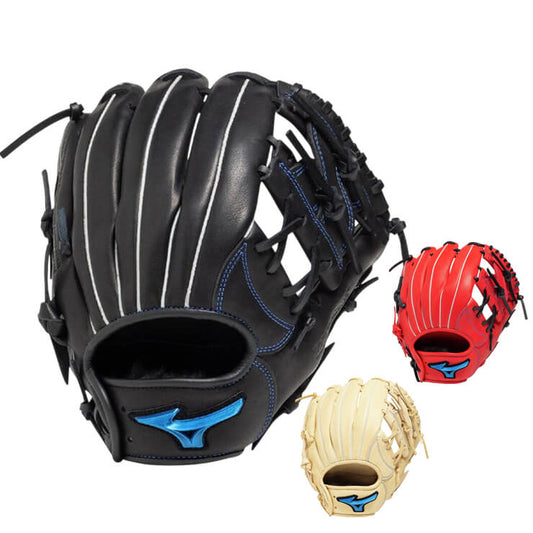 【2025モデル】ミズノ 少年軟式 グローブ グラブ オールラウンド用 右投げ用 サイズM ウィルドライブ ブルー 限定スペック 少年野球 1AJGY33420 右利き用 軟式グローブ 軟式グラブ 小学生 こども 子供 キッズ Jr ジュニア mizuno