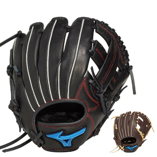 【2025モデル】ミズノ 少年軟式 グローブ グラブ オールラウンド用 右投げ用 サイズM ウィルドライブ ブルー コンパクト 少年野球 1AJGY33510 小さい 右利き用 軟式グローブ 軟式グラブ 小学生 低学年 こども 子供 キッズ Jr ジュニア mizuno