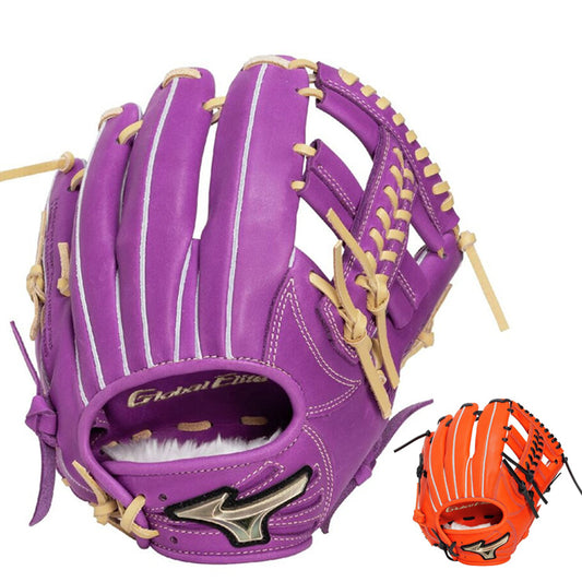 【2026モデル】ミズノ 少年軟式 内野手用 グローブ グラブ 栗原モデル サイズM グローバルエリート 右投げ用 少年野球 1AJGY34303 ブランドアンバサダー 軟式グローブ 軟式グラブ 学童野球 小学生 こども 子供 キッズ Jr ジュニア mizuno