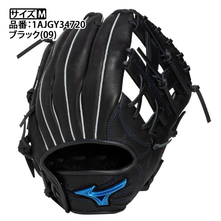 【2026モデル】ミズノ 少年軟式 グローブ グラブ オールラウンド用 右投げ用 サイズM ウィルドライブ ブルー 少年野球 1AJGY34720 右利き用 軟式グローブ 軟式グラブ 小学生 こども 子供 キッズ Jr ジュニア mizuno