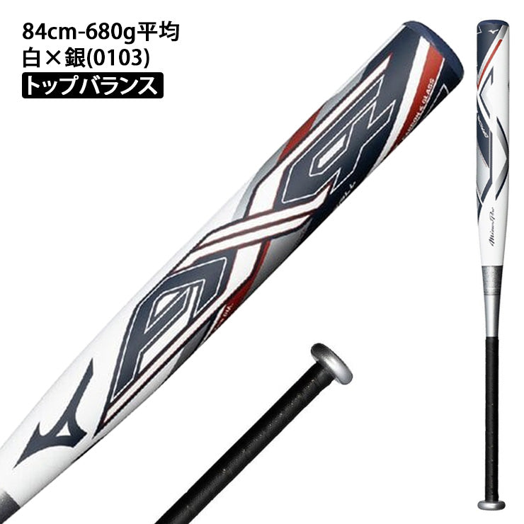 2026モデル】ミズノプロ ゴム 12インチ ソフトボール バット AX4 3号