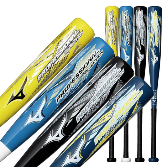 【2026モデル】ミズノ 少年軟式用 バット プロフェッショナルセレクション 少年野球 ミドルバランス 72cm 440g 74cm 460g 76cm 480g 1CJFY146 プロモデル FRP製 低学年向け 短い 軽い J号ボール 軟式バット ジュニア キッズ こども 学童野球 mizuno