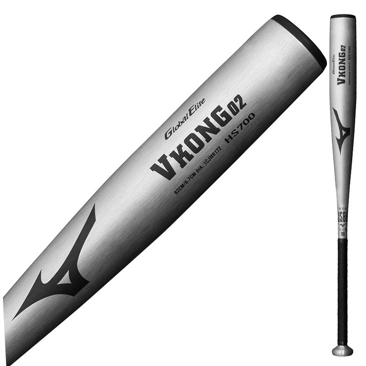 ミズノ 軟式 金属バット Vコング02 グローバルエリート ミドルバランス 
