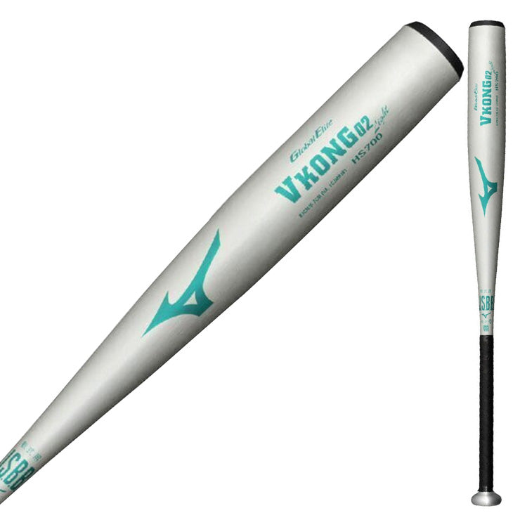 【2025モデル】ミズノ 軟式 金属バット Vコング02 Light グローバルエリート ミドルバランス 83cm 700g 84cm 710g 1CJMR181 軽い 公園 vkong 02 Vコン M号ボール対応 軟式バット 一般軟式用 草野球 中学野球 高校軟式 mizuno