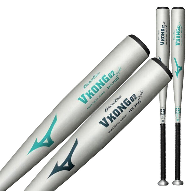 【2025モデル】ミズノ 軟式 金属バット Vコング02 Light グローバルエリート ミドルバランス 83cm 700g 84cm 710g 1CJMR181 軽い 公園 vkong 02 Vコン M号ボール対応 軟式バット 一般軟式用 草野球 中学野球 高校軟式 mizuno