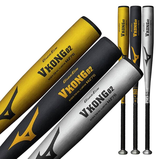 【2026モデル】ミズノ 軟式 金属バット グローバルエリート Vコング02 ミドルバランス 82cm 720g 83cm 740g 84cm 750g 1CJMR190 公園 校庭 VKONG 02 M号ボール対応 軟式バット 一般軟式用 草野球 中学野球 高校軟式 mizuno