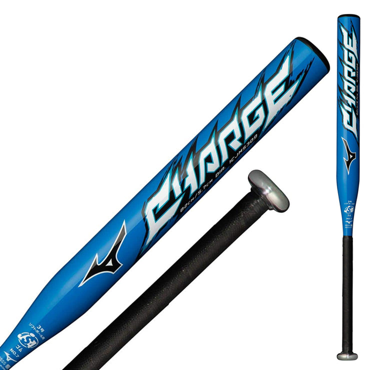 ミズノ ソフトボール 金属バット ゴム3号 チャージ 82cm 650g 84cm 660g ミドルバランス 1CJMS309 JSAマーク –  Baseball Park STAND IN 公式サイト