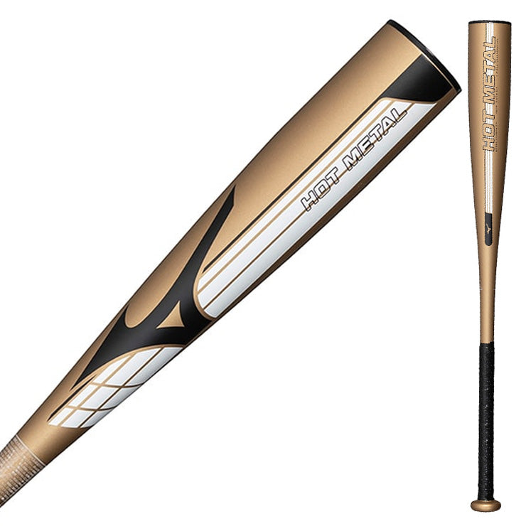 【2026モデル】ミズノ 限定 少年軟式 金属バット ホットメタル HOT METAL トップバランス 78cm 570g 80cm 600g 少年野球 1CJMYA07 軟式バット JSBBマーク 軟式野球 学童野球 子供 キッズ こども ジュニア Jr 公園 校庭 J号ボール J号球 mizuno