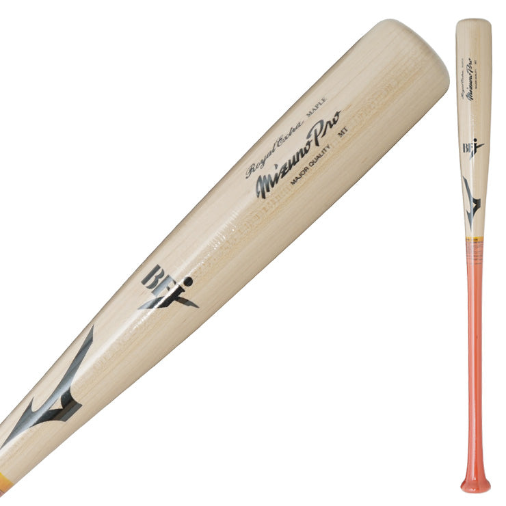 【2025モデル】ミズノプロ 限定 硬式 木製バット ロイヤルエクストラ メイプル 84cm 85cm 880g 長岡 西川 板倉 宮崎 大山 大人 一般 1CJWH002 社会人野球 大学野球 高校野球 硬式野球 硬式バット プロモデル BFJマーク プロ野球選手 mizuno pro