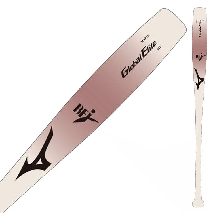 【魚雷バット登場】2026モデル ミズノ 硬式 木製バット グローバルエリート メイプル 魚雷型 83cm 84cm 85cm 890g 大人 一般 1CJWH266 トルピードバット 社会人野球 大学野球 高校野球 硬式野球 硬式バット BFJマーク mizuno global elite