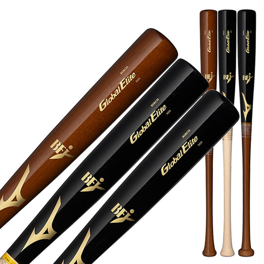 【2026モデル】ミズノ グローバルエリート 硬式 木製バット バーチ 83cm 84cm 85cm 870g TN型 紅林 M型 大人 一般 1CJWHA02 社会人野球 大学野球 高校生 高校野球 硬式野球 硬式バット BFJマーク mizuno global elite