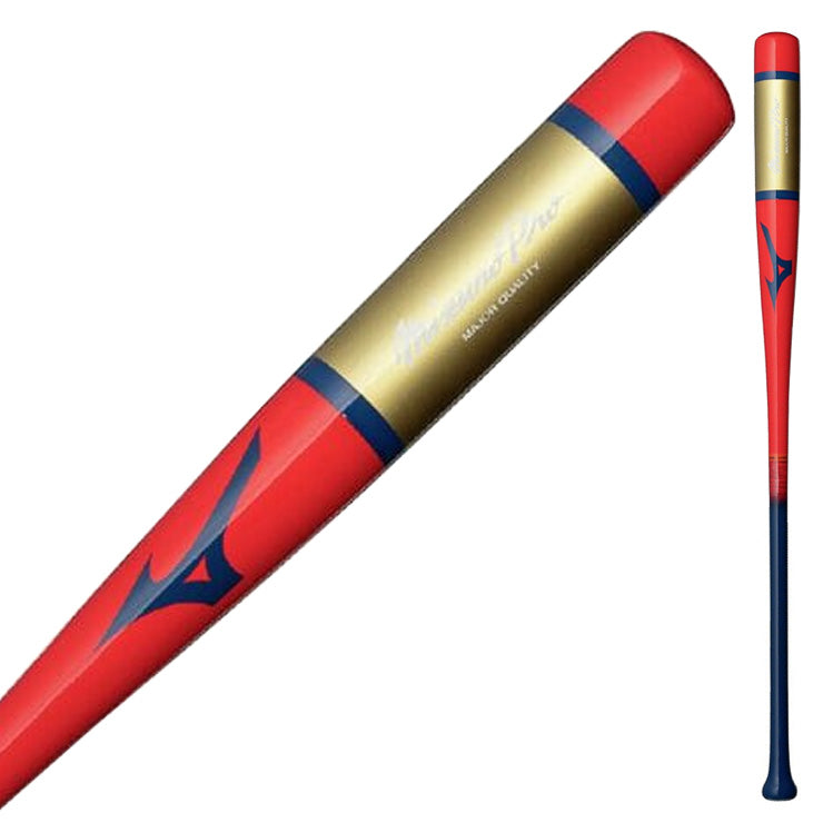 【2026モデル】ミズノプロ 限定 木製 ノックバット 硬式 軟式 ソフトボール対応 勝色コレクション 89cm 91cm 93cm 550g 1CJWK195 大人 一般 監督 コーチ 練習用 守備練習 軟式野球 硬式野球 ソフト ノック mizuno pro