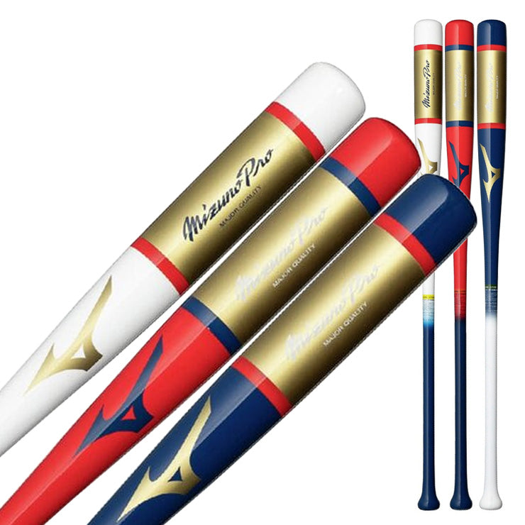 【2026モデル】ミズノプロ 限定 木製 ノックバット 硬式 軟式 ソフトボール対応 勝色コレクション 89cm 91cm 93cm 550g 1CJWK195 大人 一般 監督 コーチ 練習用 守備練習 軟式野球 硬式野球 ソフト ノック mizuno pro