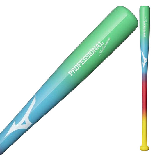 【2026モデル】ミズノ 軟式 木製バット プロフェッショナル BASEBALL DREAM PAKC 83cm 84cm 85cm 780g 二岡 1CJWR145 軟式用 バット 軟式バット 軟式野球 草野球 一般 大人 練習 試合 M号球 M号ボール mizuno