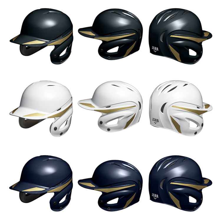 【2026モデル】ミズノ 野球 ヘルメット カスタムシール HELMET DECAL 1DJHQ101 1DJHQ260 バッターヘルメット デコ デカール mizuno