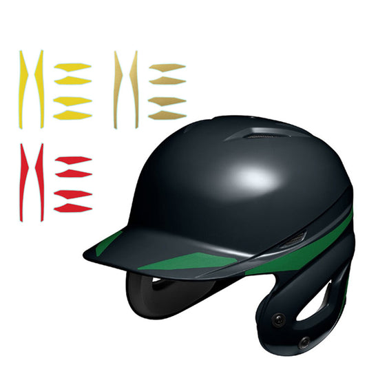 【2026モデル】ミズノ 野球 ヘルメット カスタムシール HELMET DECAL 1DJHQ101 1DJHQ260 バッターヘルメット デコ デカール mizuno