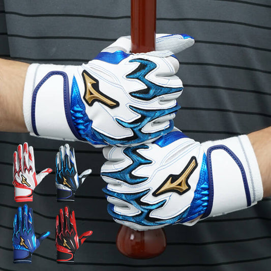 【刺繍1円】2025モデル ミズノプロ バッティンググローブ シリコンパワーアークDI 限定カラー 新色シリコン 両手用 一般向け 1EJEA555 バッティング手袋 バッティンググラブ 打者用手袋 大人 一般 mizuno pro