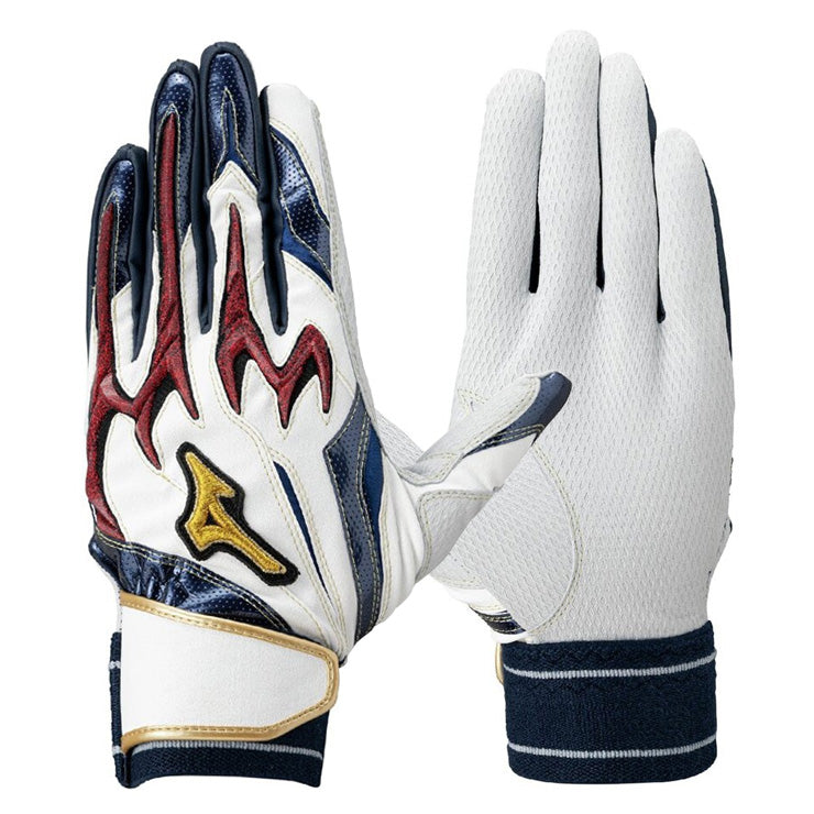 【刺繍1円】2026モデル ミズノプロ バッティンググローブ シリコンパワーアークDI 限定カラー 勝色コレクション 両手用 一般向け 1EJEA56801 天然皮革 バッティング手袋 バッティンググラブ 打者用手袋 大人 一般 mizuno pro