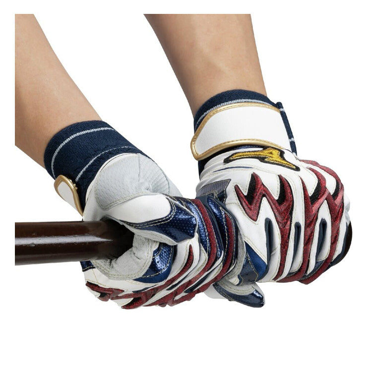 【刺繍1円】2026モデル ミズノプロ バッティンググローブ シリコンパワーアークDI 限定カラー 勝色コレクション 両手用 一般向け 1EJEA56801 天然皮革 バッティング手袋 バッティンググラブ 打者用手袋 大人 一般 mizuno pro