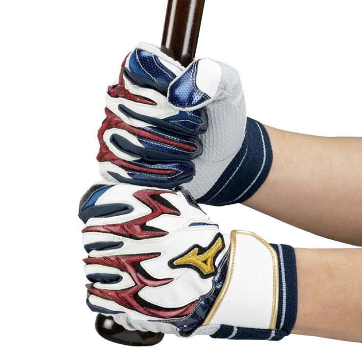 【刺繍1円】2026モデル ミズノプロ バッティンググローブ シリコンパワーアークDI 限定カラー 勝色コレクション 両手用 一般向け 1EJEA56801 天然皮革 バッティング手袋 バッティンググラブ 打者用手袋 大人 一般 mizuno pro