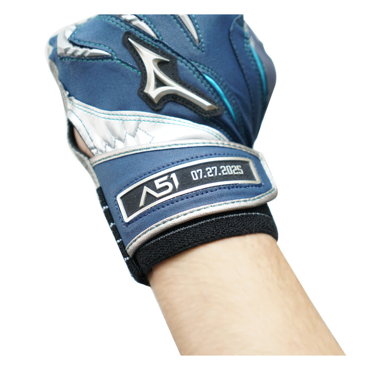 【イチロー氏殿堂入り記念】ミズノプロ 限定 バッティンググローブ シリコンパワーアーク A51 両手用 大人 一般 1EJEA847 2025モデル カラー バッティング手袋 バッティンググラブ 打者用手袋 草野球 大学野球 社会人野球 mizuno pro