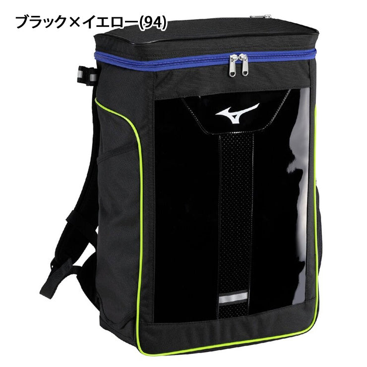 【2026モデル】ミズノ ジュニア用 野球 バックパック 28L 限定カラー リュックサック 少年野球 1FJDD351 ボックス型 ベースボールバッグ 野球バッグ スポーツバッグ こども 子ども 子供 キッズ Jr バッグ かばん カバン mizuno