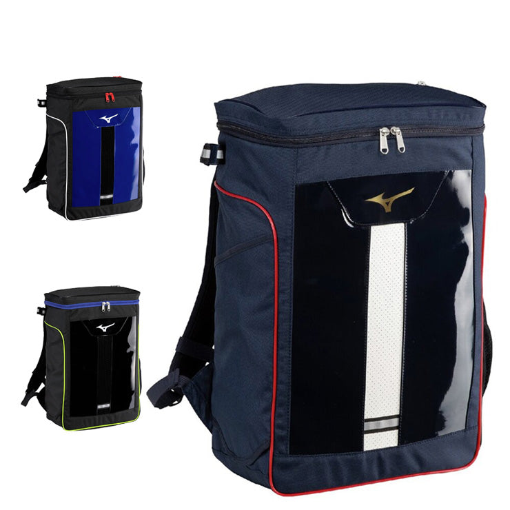 【2026モデル】ミズノ ジュニア用 野球 バックパック 28L 限定カラー リュックサック 少年野球 1FJDD351 ボックス型 ベースボールバッグ 野球バッグ スポーツバッグ こども 子ども 子供 キッズ Jr バッグ かばん カバン mizuno