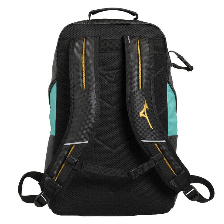 【2026モデル】ミズノプロ 野球 限定 バックパック 40L リュックサック 翡翠シリーズ 1FJDD904 大容量 ベースボールバッグ 野球バッグ スポーツバッグ 大人 一般 バッグ かばん カバン バック mizuno pro