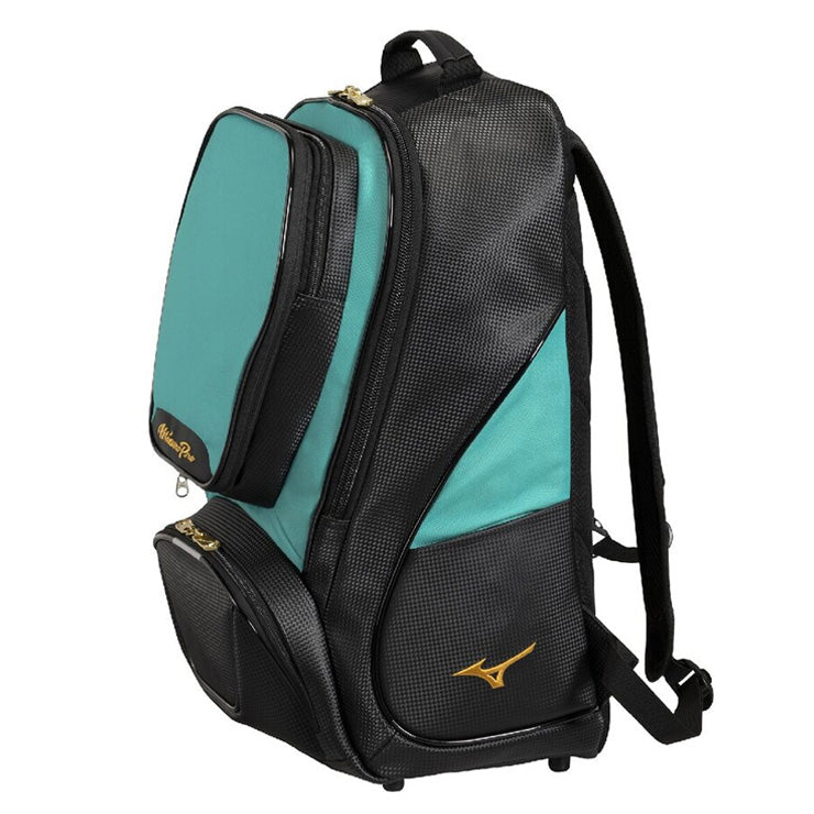 【2026モデル】ミズノプロ 野球 限定 バックパック 40L リュックサック 翡翠シリーズ 1FJDD904 大容量 ベースボールバッグ 野球バッグ スポーツバッグ 大人 一般 バッグ かばん カバン バック mizuno pro