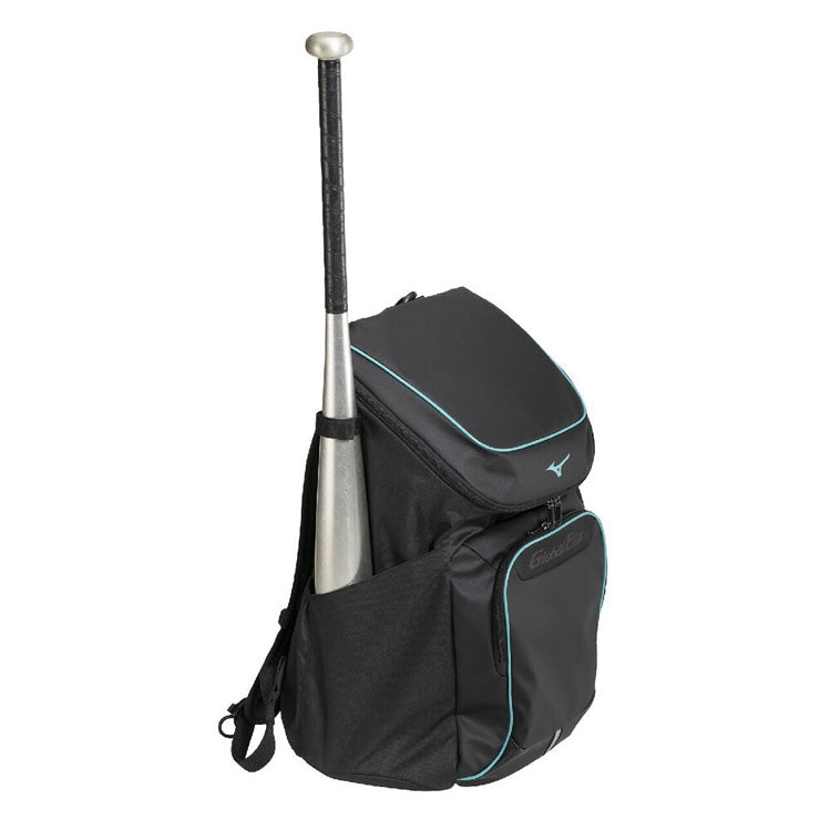 【2026モデル】ミズノ グローバルエリート 野球 オールインワン バックパック 40L 翡翠シリーズ 限定カラー リュックサック 1FJDD910 大容量 大きい ベースボールバッグ 野球バッグ スポーツバッグ 大人 一般 バッグ かばん カバン バック mizuno global elite
