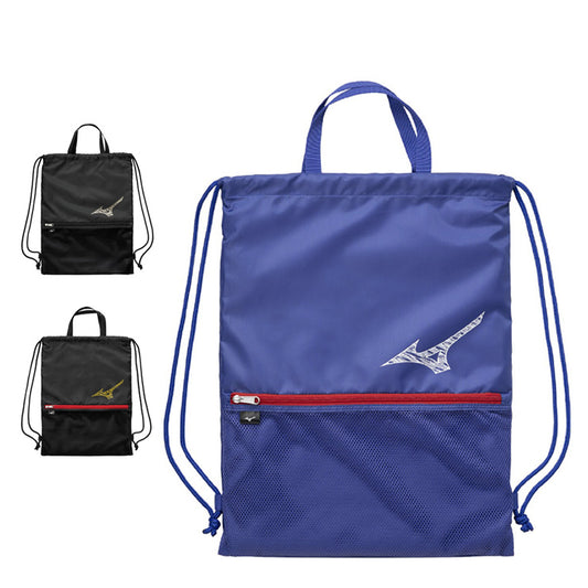 【2025モデル】ミズノ 野球 マルチケース ナップサック ジムサック 1FJYC823 バックパック リュックサック デイパック 野球バッグ 巾着袋 サブバッグ エコバッグ ランドリーバッグ 部活 ジム mizuno