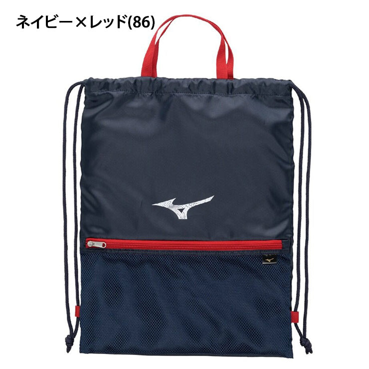 【2026モデル】ミズノ 野球 マルチケース ナップサック ジムサック 勝色コレクション 1FJYD305 バックパック リュックサック デイパック 野球バッグ 巾着袋 サブバッグ エコバッグ ランドリーバッグ 部活 ジム mizuno