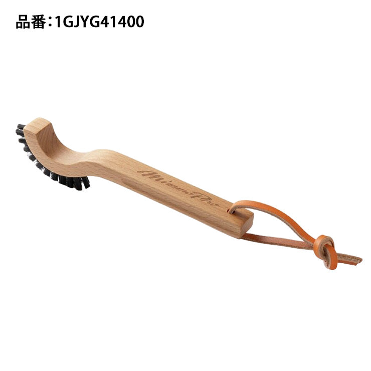 【2026モデル】ミズノプロ カーブブラシ グラブ用 ブラシ 汚れ落とし 1GJYG41400 グローブ グラブ ミット 掃除 お手入れ メンテナンス用品 mizuno