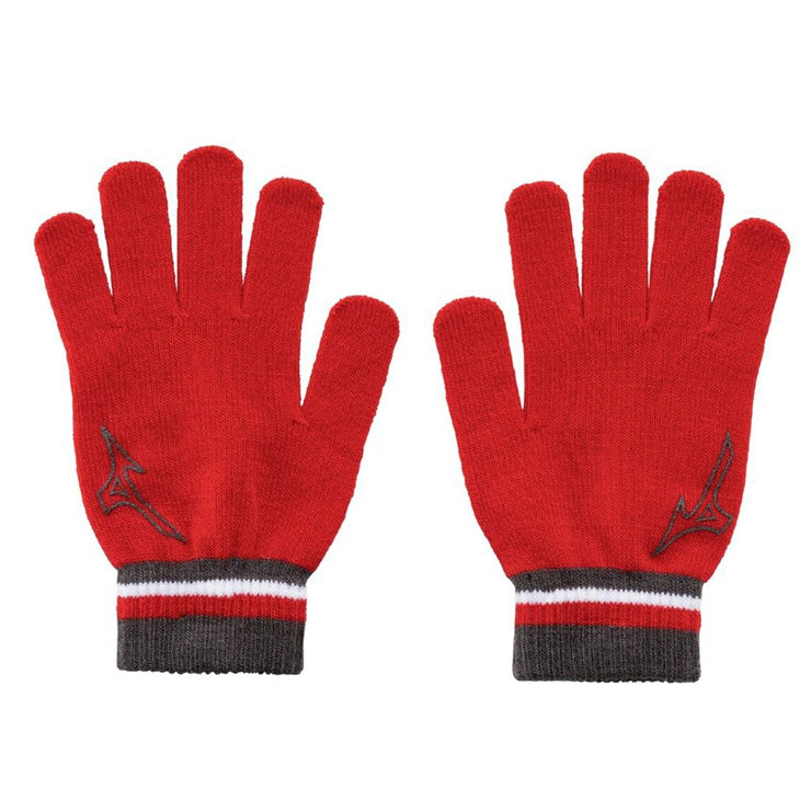 【2025モデル】ミズノ ニット手袋 防寒 冬用 大人 一般 32JYC502 あったかい 暖かい 温かい てぶくろ 通勤 通学 アクセサリー mizuno