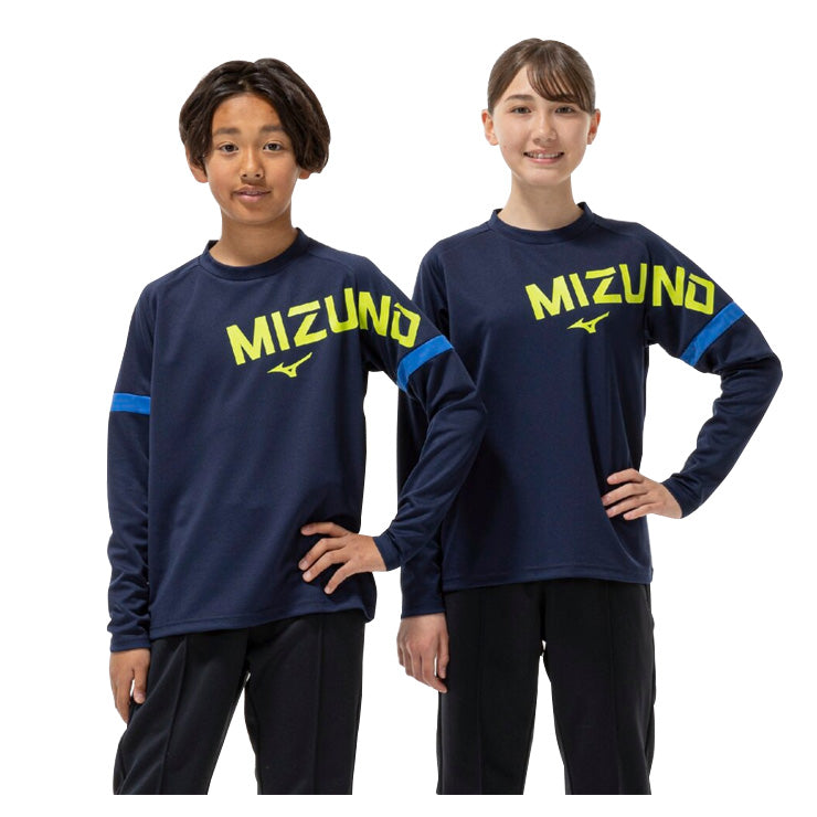 【2025モデル】ミズノ ジュニア用 GACHI Tシャツ 長袖 ガチティー 子供服 32MAC941 秋冬 スポーツウェア トレーニングウェア こども キッズ Jr 子ども 普段着 アウトドア ランニング ジョギング mizuno