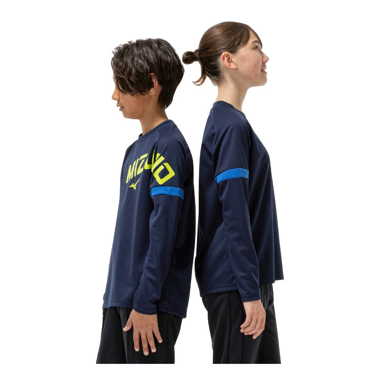 【2025モデル】ミズノ ジュニア用 GACHI Tシャツ 長袖 ガチティー 子供服 32MAC941 秋冬 スポーツウェア トレーニングウェア こども キッズ Jr 子ども 普段着 アウトドア ランニング ジョギング mizuno