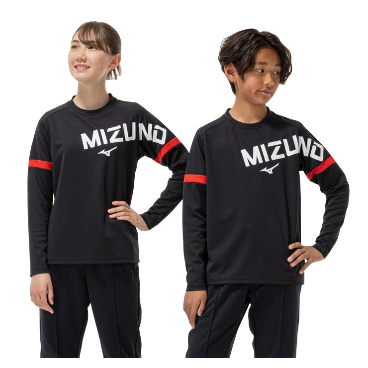 【2025モデル】ミズノ ジュニア用 GACHI Tシャツ 長袖 ガチティー 子供服 32MAC941 秋冬 スポーツウェア トレーニングウェア こども キッズ Jr 子ども 普段着 アウトドア ランニング ジョギング mizuno