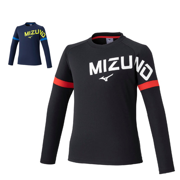 【2025モデル】ミズノ ジュニア用 GACHI Tシャツ 長袖 ガチティー 子供服 32MAC941 秋冬 スポーツウェア トレーニングウェア こども キッズ Jr 子ども 普段着 アウトドア ランニング ジョギング mizuno