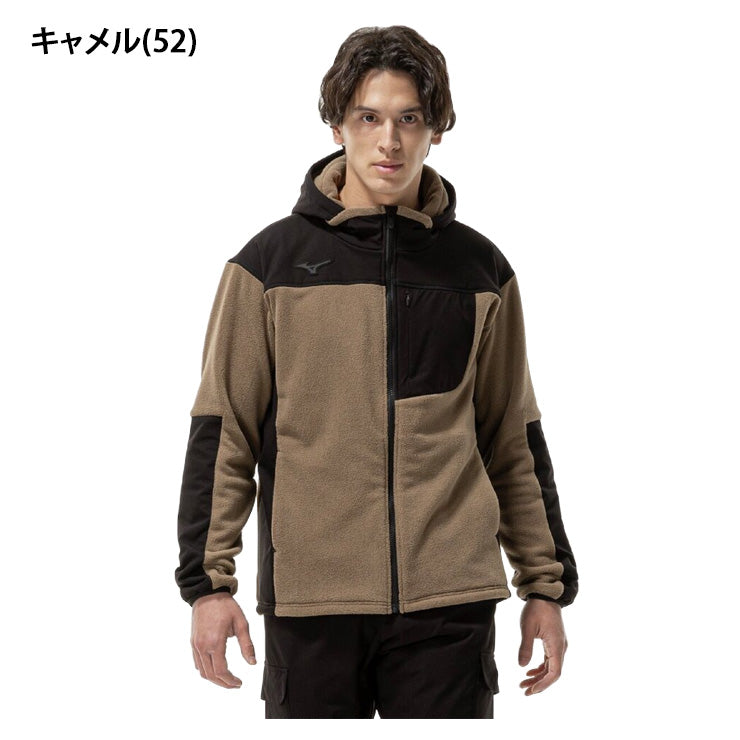 user_282b0fa9 2025モデル】ミズノ プルーフ フリースジャケット 長袖 裏起毛 撥水