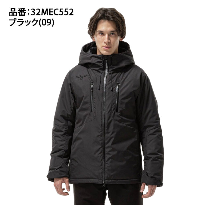 ミズノ ブラック ベンチコート 2025モデル】ミズノ テックフィル