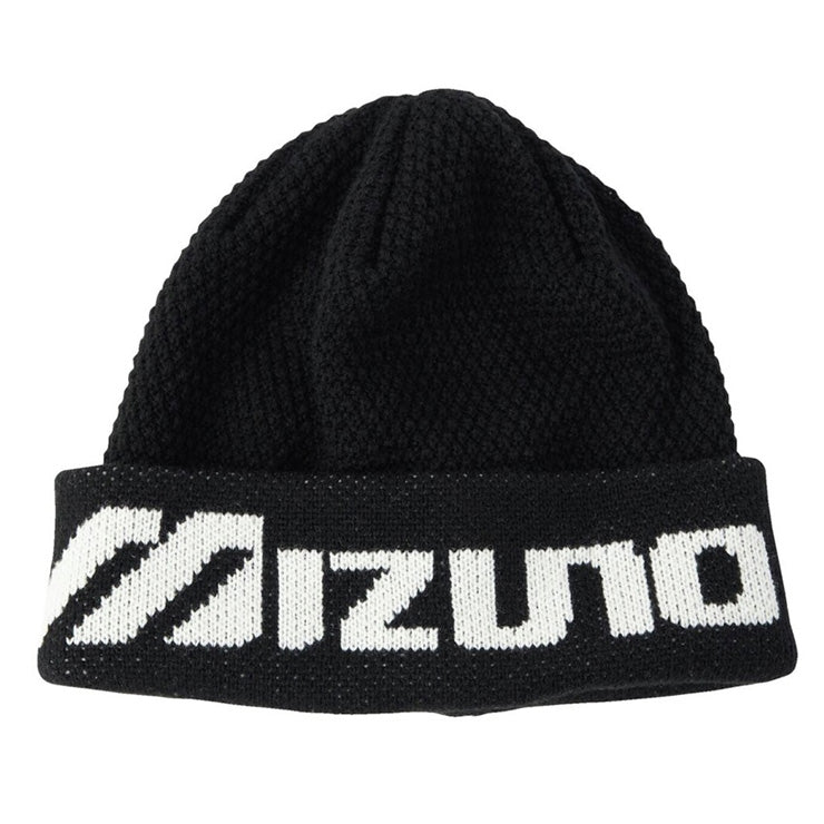 2025モデル】ミズノ ブレスサーモ ビッグロゴ ニットキャップ ニット帽