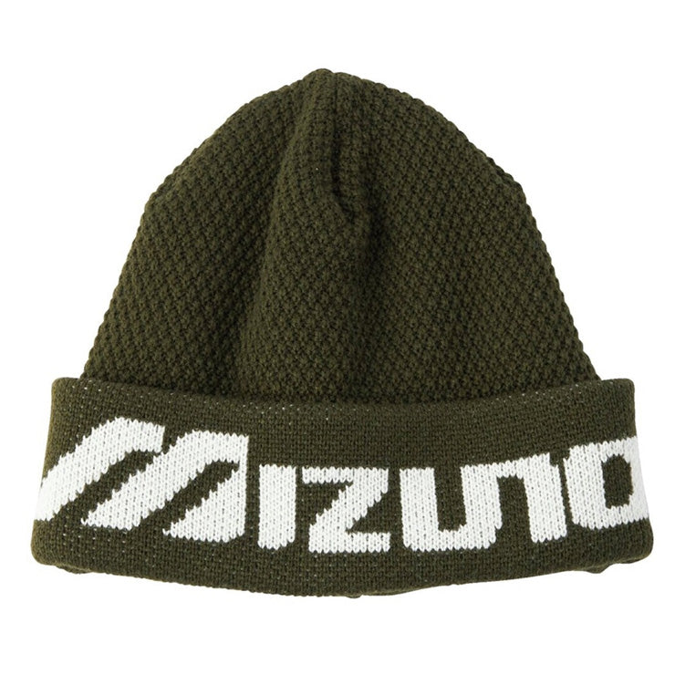 2025モデル】ミズノ ブレスサーモ ビッグロゴ ニットキャップ ニット帽